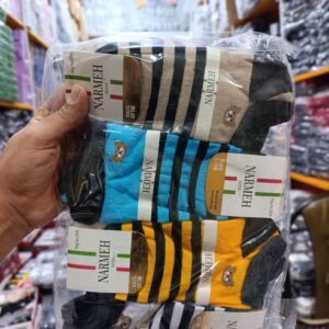 جوراب مچی خرس کوچولوی راه راه