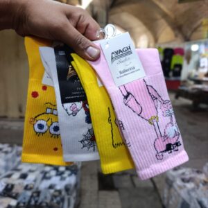 جوراب ساقدارشخصیت کارتنی