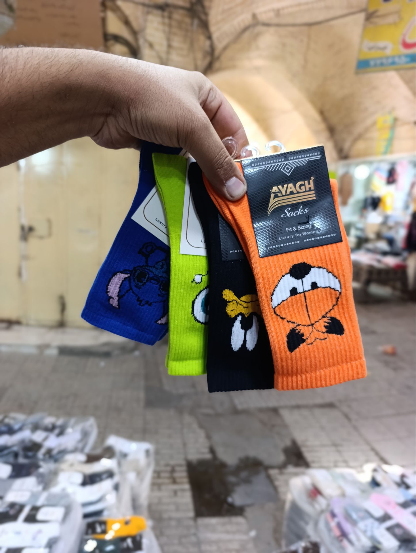 جورابورزشیشخصیتکارتنی